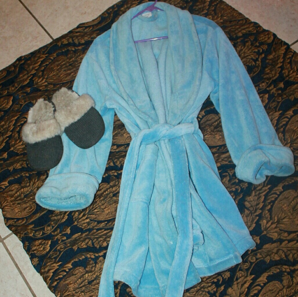 Blue robe